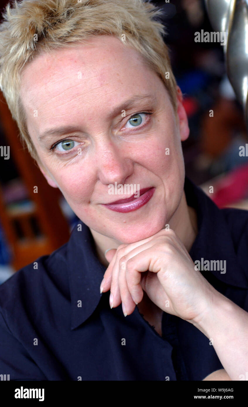 BBC radio and TV presenter Janice Forsyth pictured after a show at the