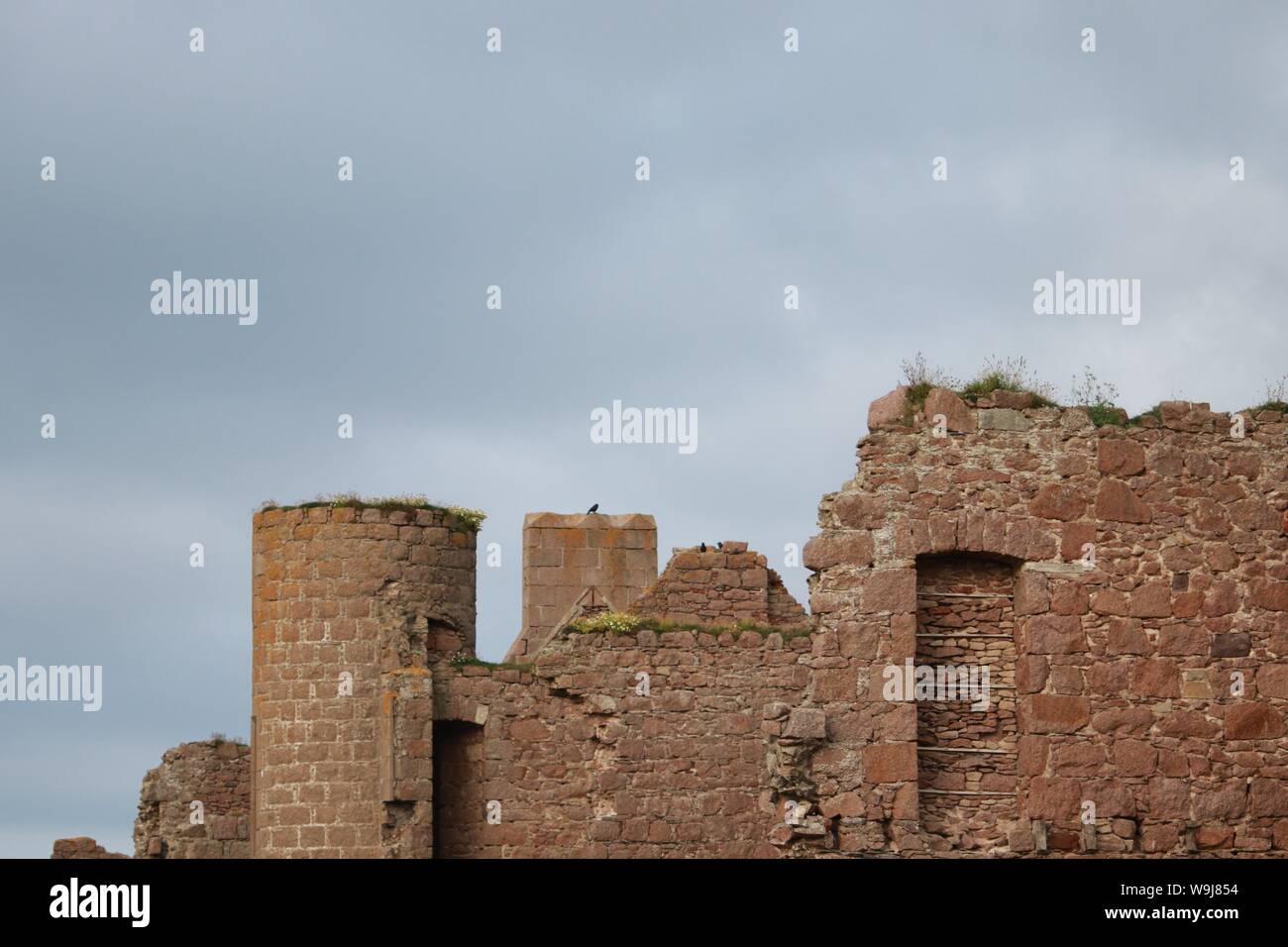Ruins of old castle Stock Photo
