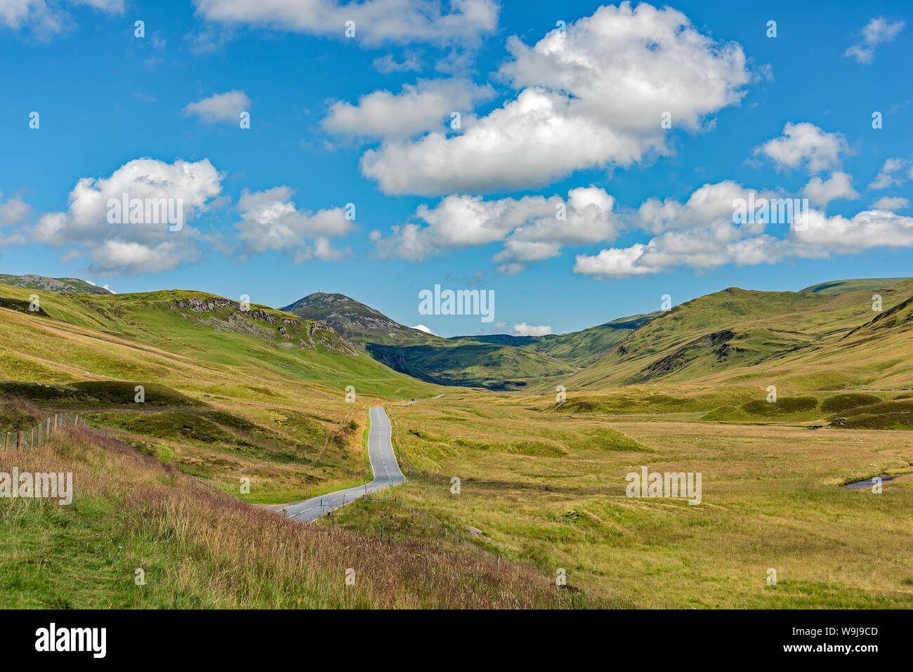 Highland road in Scotland views Stock Photo Alamy