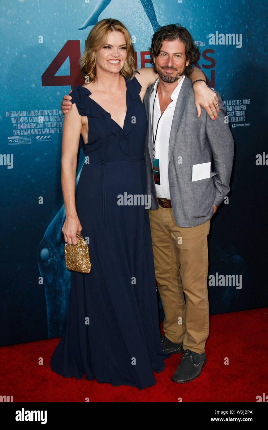 Los Angeles, CA. 13th Aug, 2019. Missi Pyle and Josh Ross attend the ...