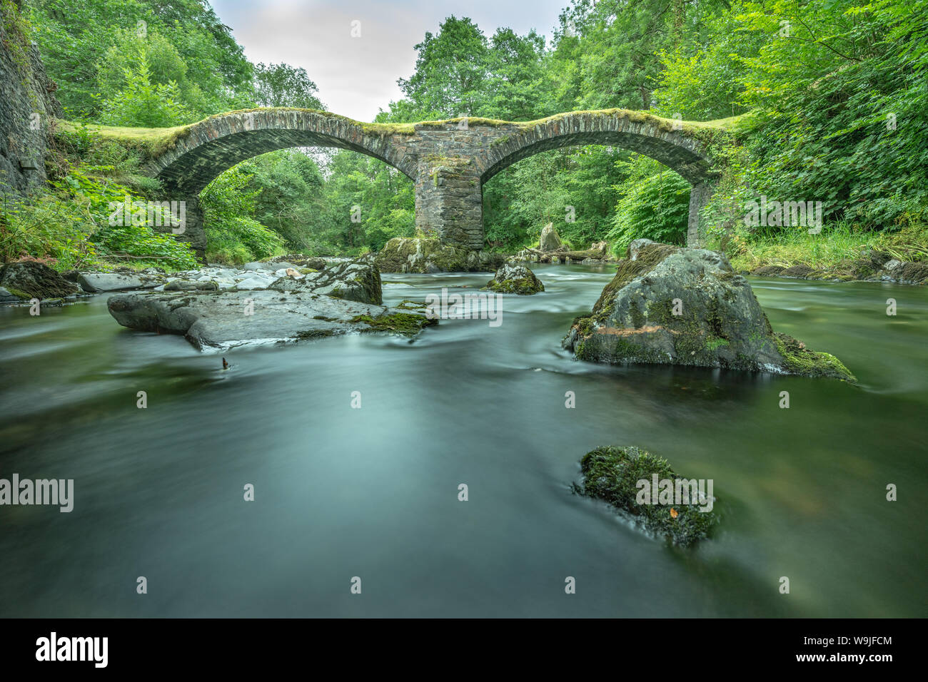 Dinas Mawddwy Stock Photo