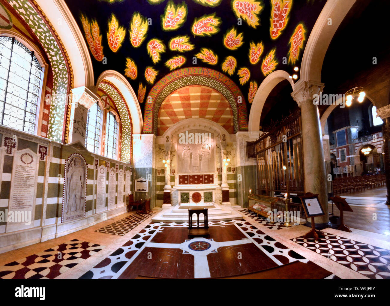 London  England  UK  Westminster Cathedral  Catholic  1903  interior