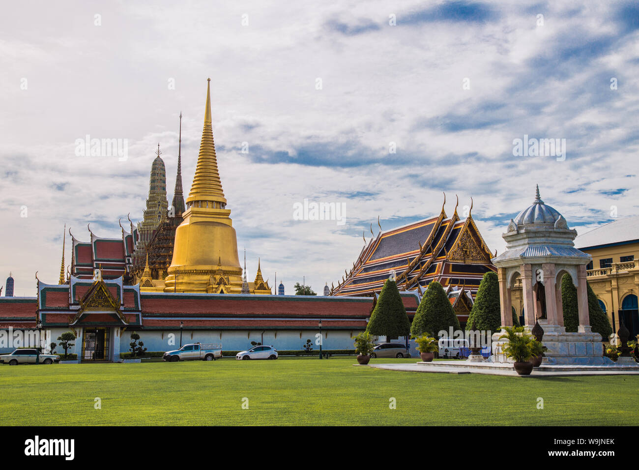 Grand Palace views in Bangkok in Thailand Stock Photo - Alamy