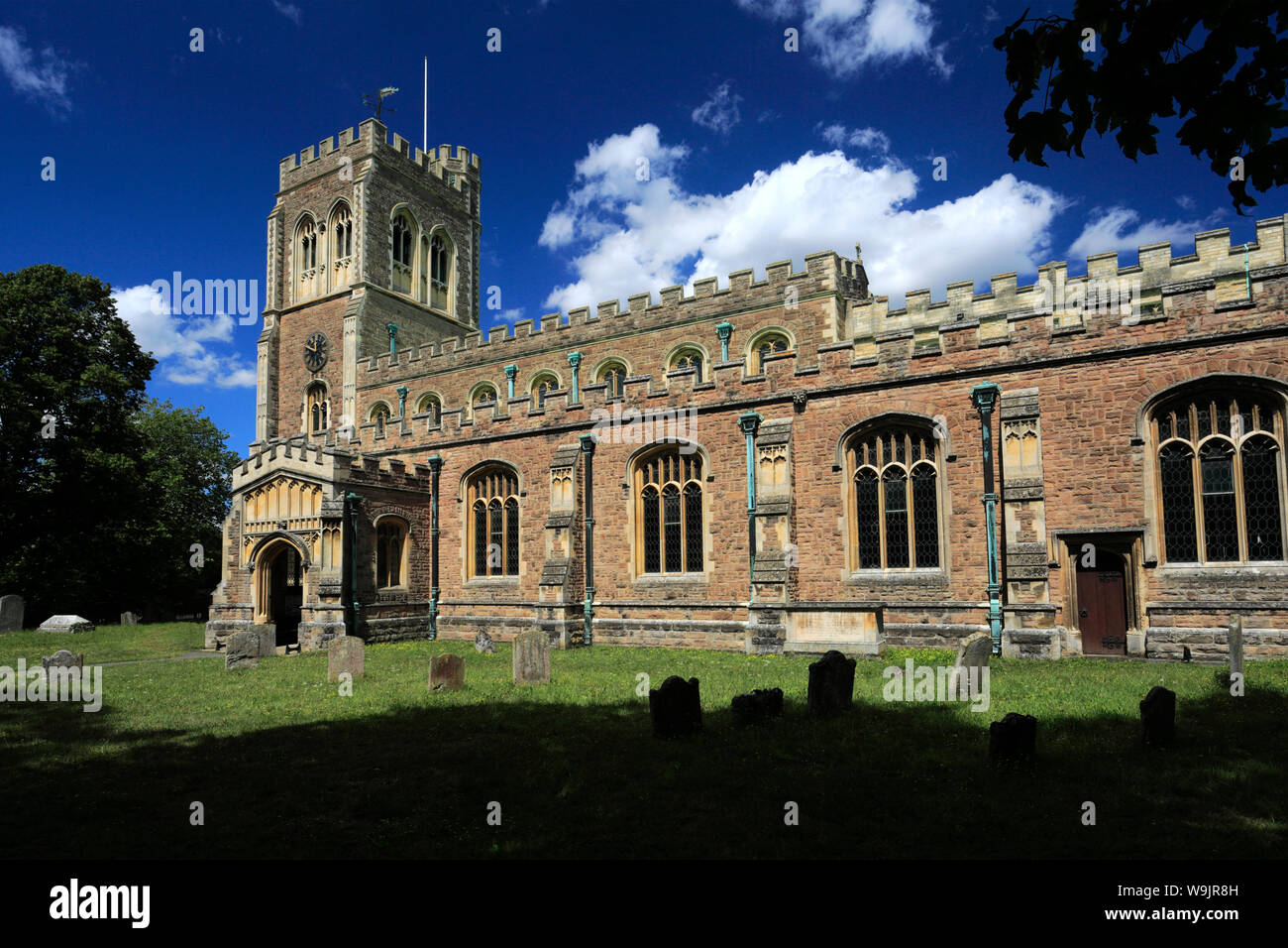St Marys church, Cardington village, Bedfordshire; England; UK Stock Photo