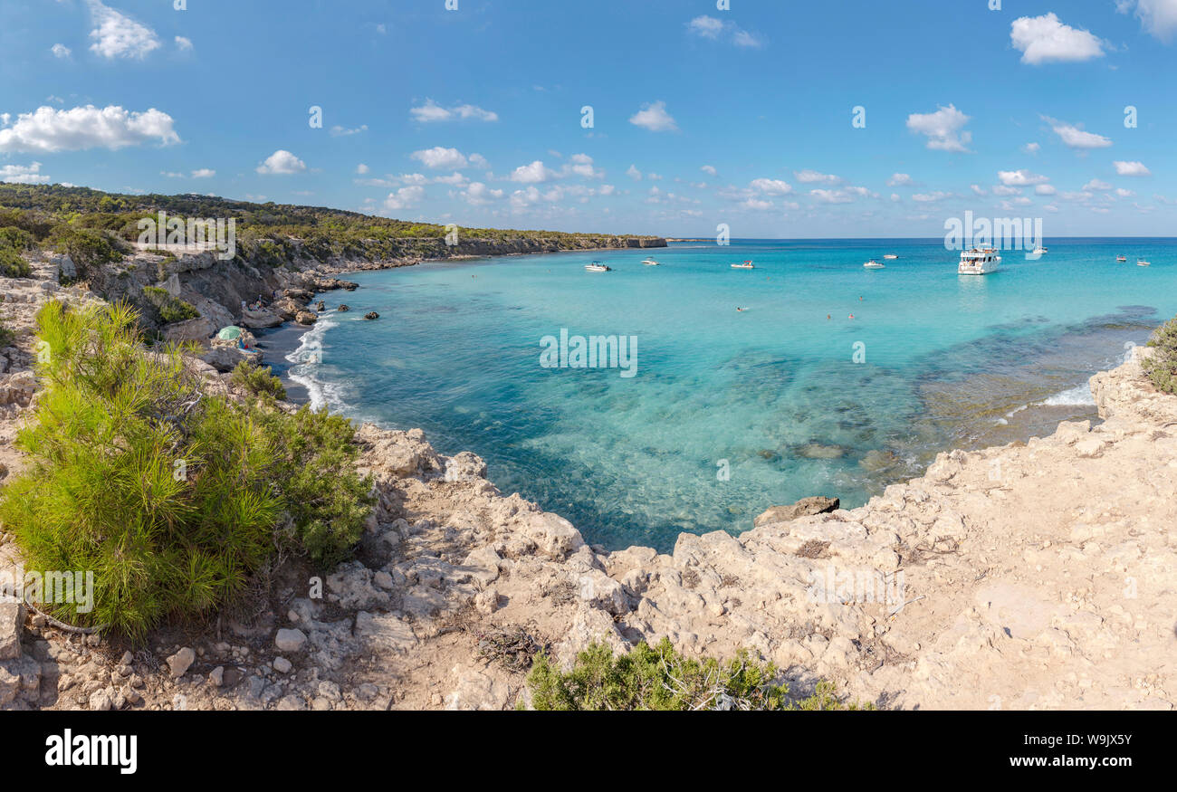 Blue Lagoon, Akamas Peninsula National Park, Neo Chorio, Cyprus, Cyprus, 30070126 Stock Photo