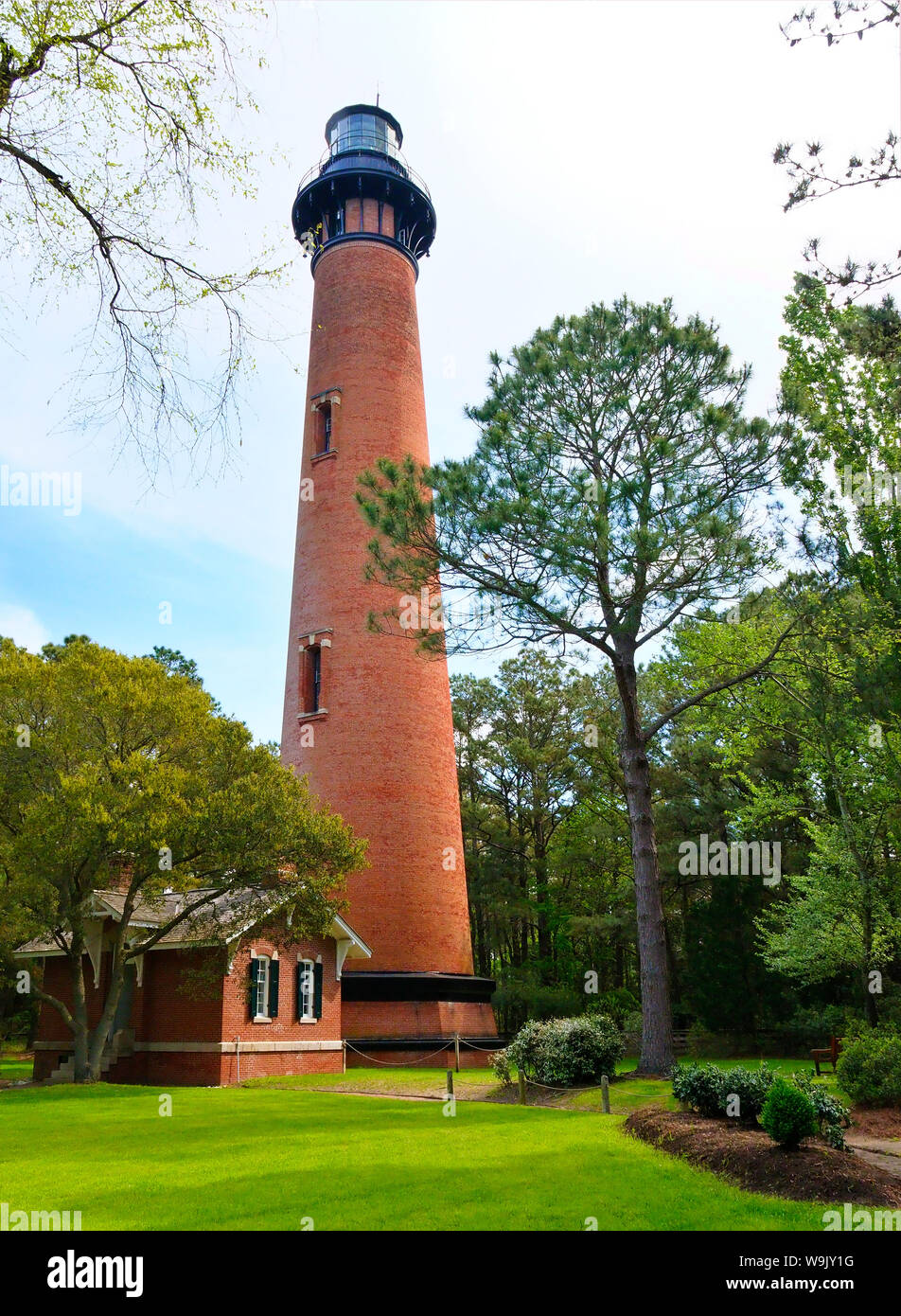 Currituck Beach Lighthouse, Corolla, Outer Banks, North Carolina, USA