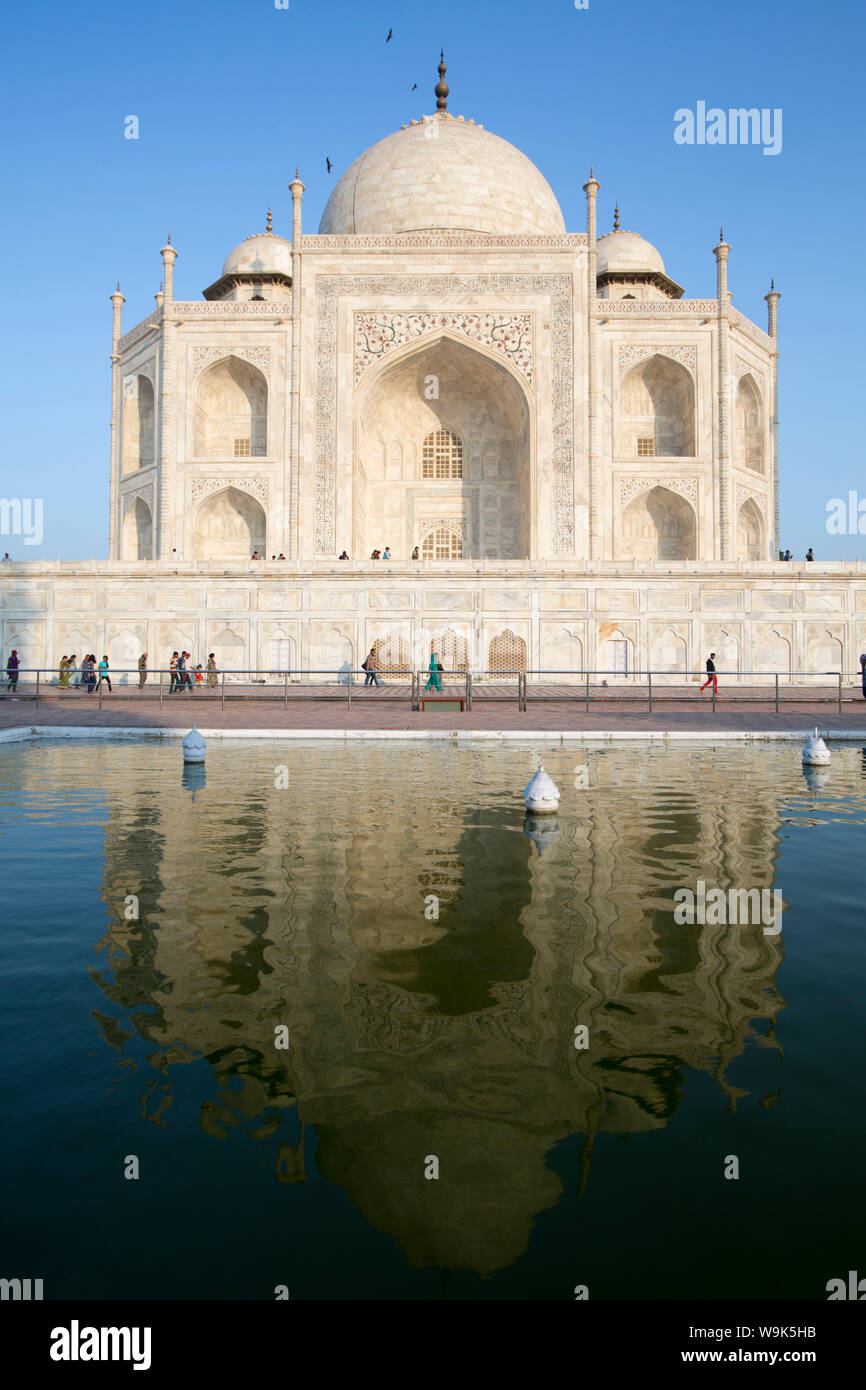 Taj Mahal, Agra, Uttar Pradesh, India, South Asia Stock Photo