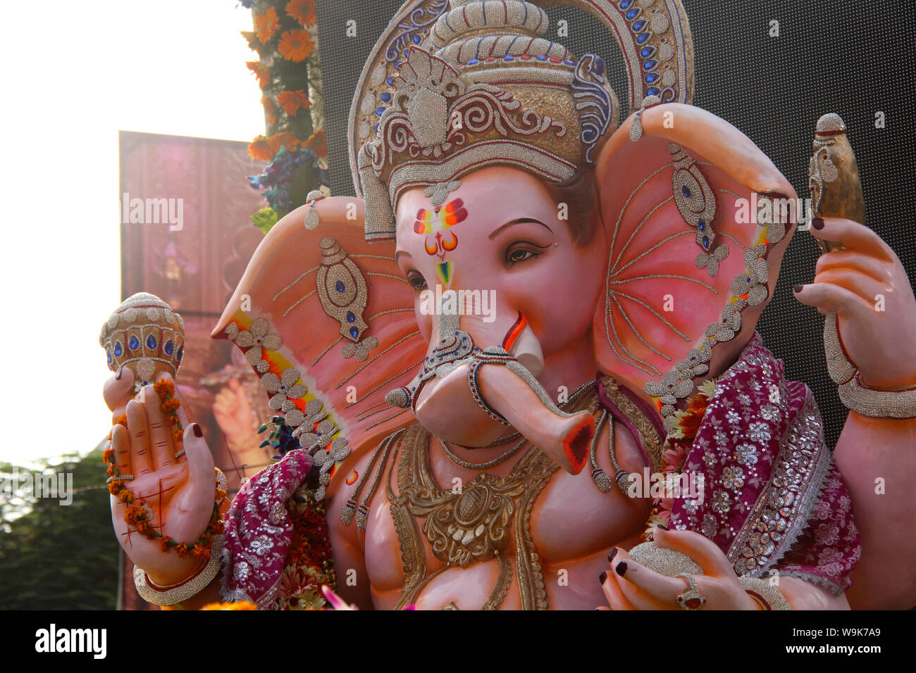 Idol of Lord Ganesha Stock Photo