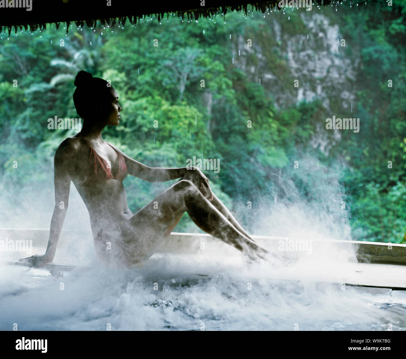 Steambath, Bagus Jati Spa, Ubud, Indonesia, Southeast Asia, Asia Stock Photo