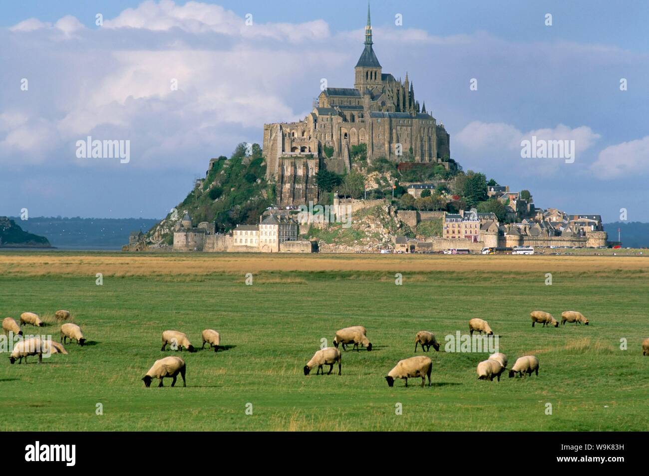 Mont Saint Michel, UNESCO World Heritage Site, Manche, Normandy, France