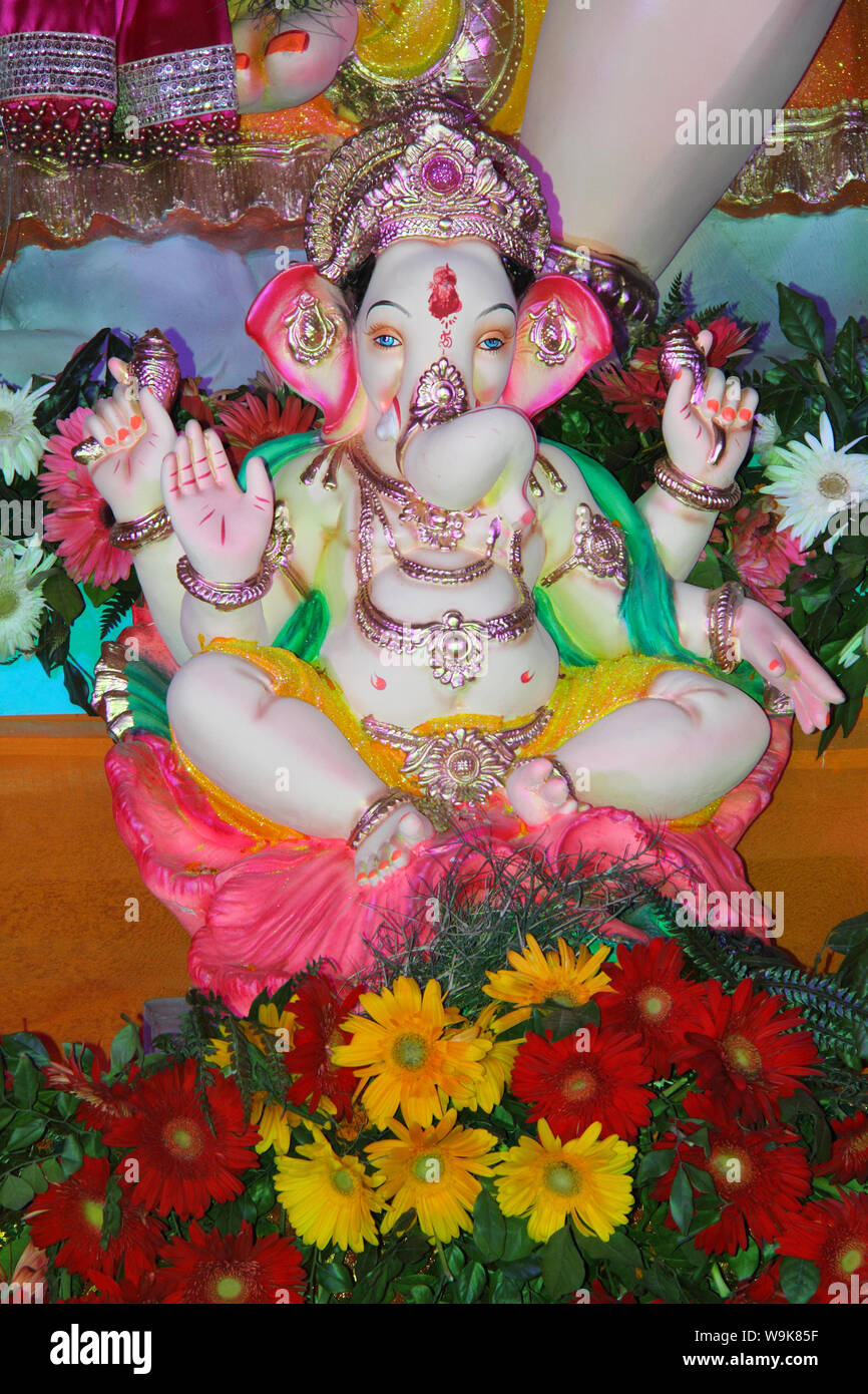 Idol of Lord Ganesha Stock Photo