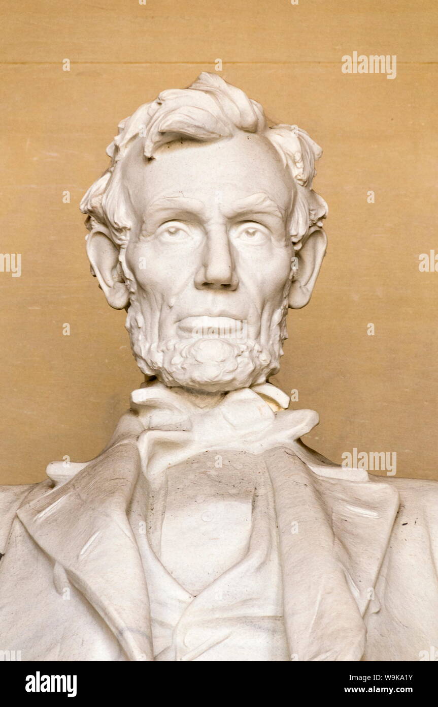 The Lincoln Memorial, Washington, D.C., United States of America, North America Stock Photo