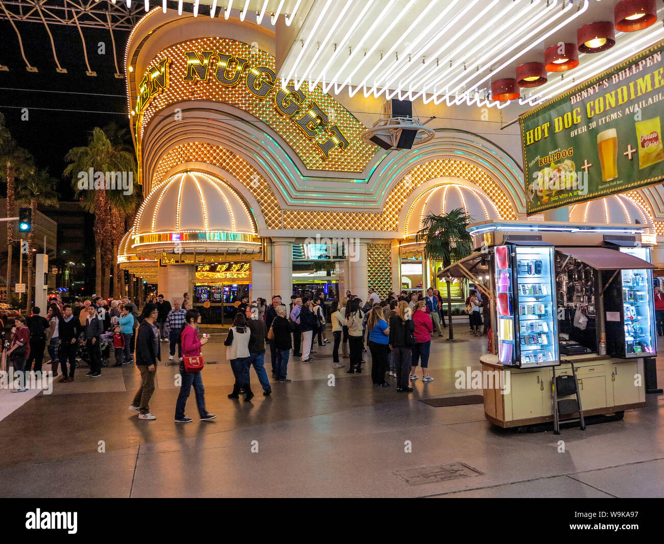 Fremont Street In Las Vegas Nevada Usa North America