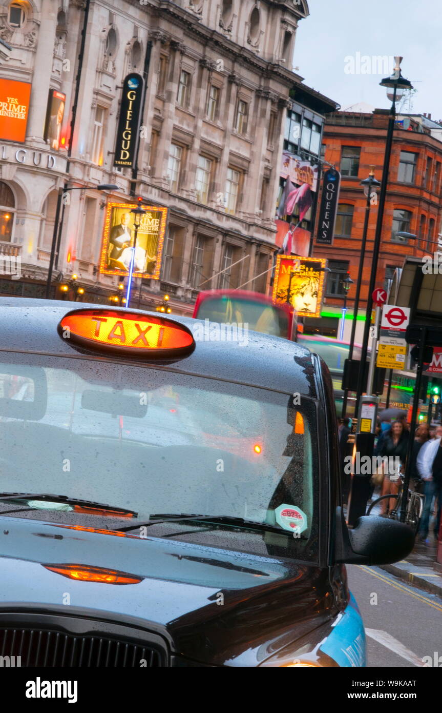 Theatreland, Shaftesbury Avenue, London, England, United Kingdom, Europe Stock Photo