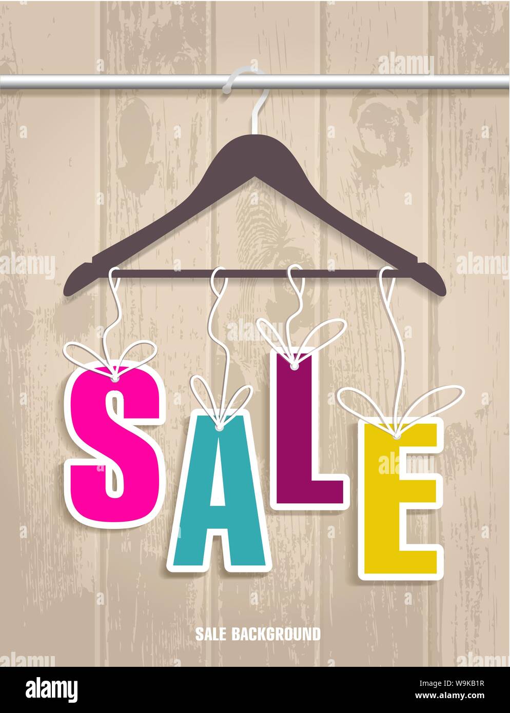 Sale Banner Design Decoration Stock Vector Art Illustration