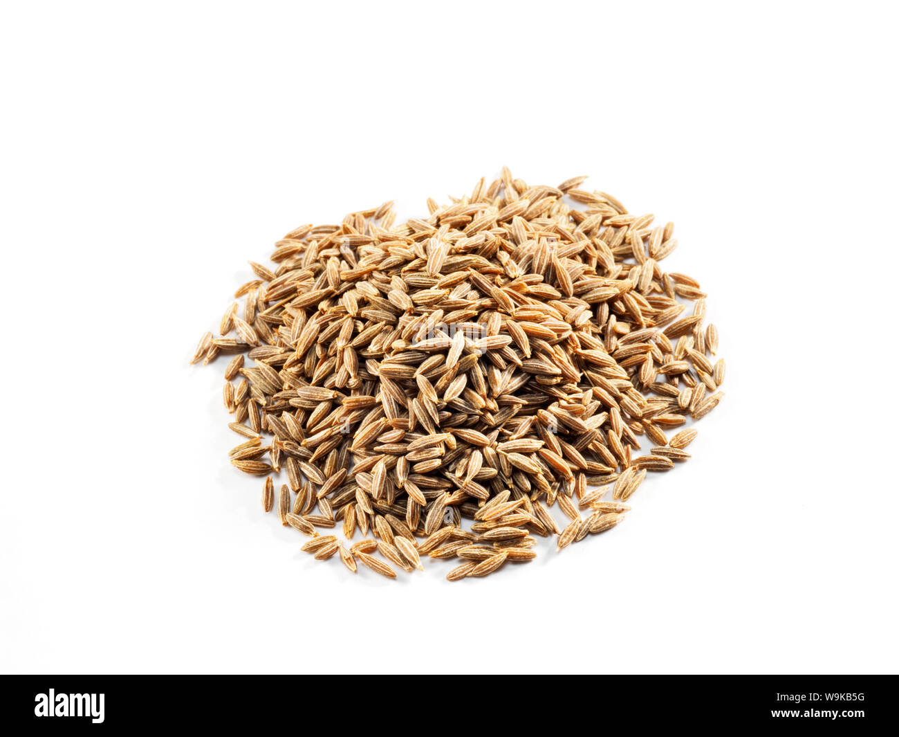 Cumin seeds (Cuminum), jeera on a white background Stock Photo Alamy