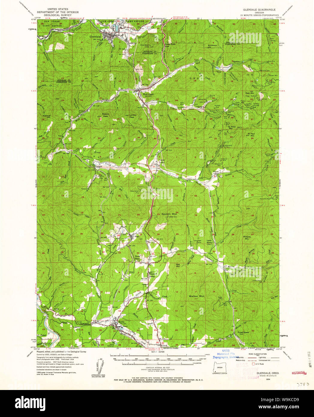 Map of glendale hires stock photography and images Alamy