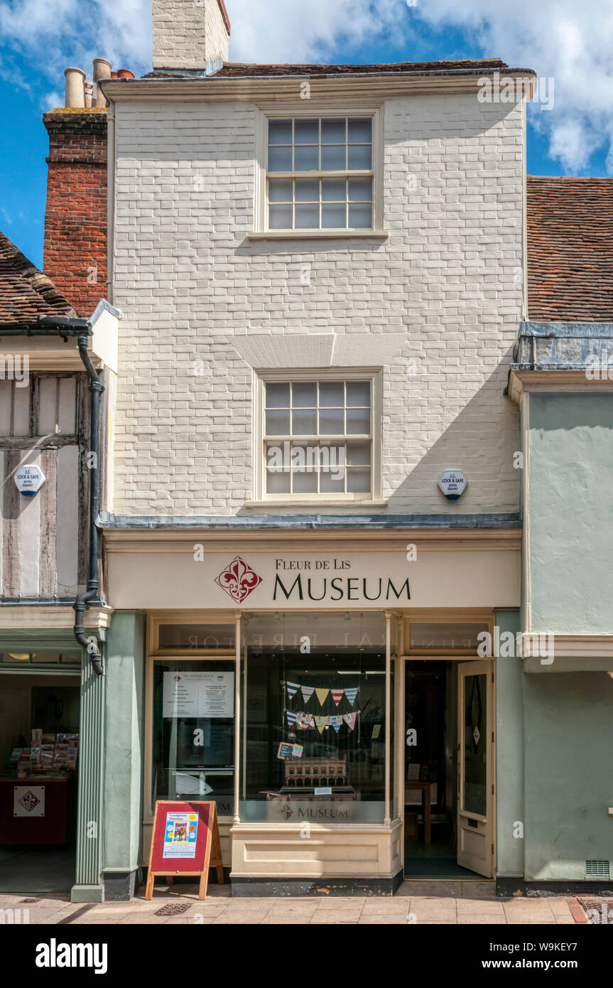 The Faversham Society Fleur de Lis Museum in Preston Street, Faversham