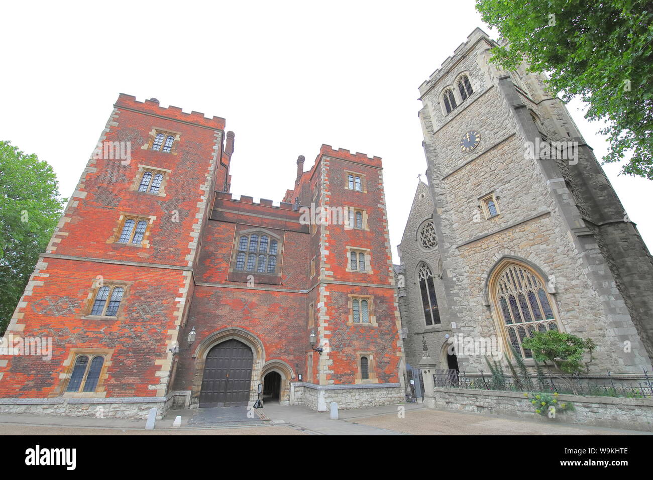 Lambeth Palace historical building London UK Stock Photo Alamy