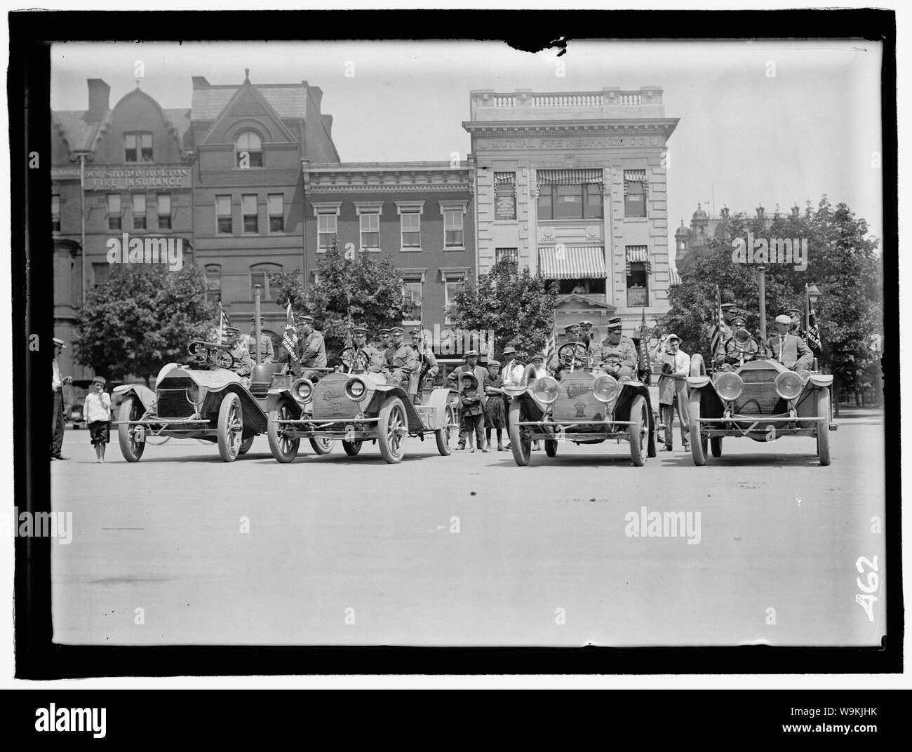 ARMY, U.S. MOTORIZED ANTIAIRCRAFT BATTERY Stock Photo Alamy
