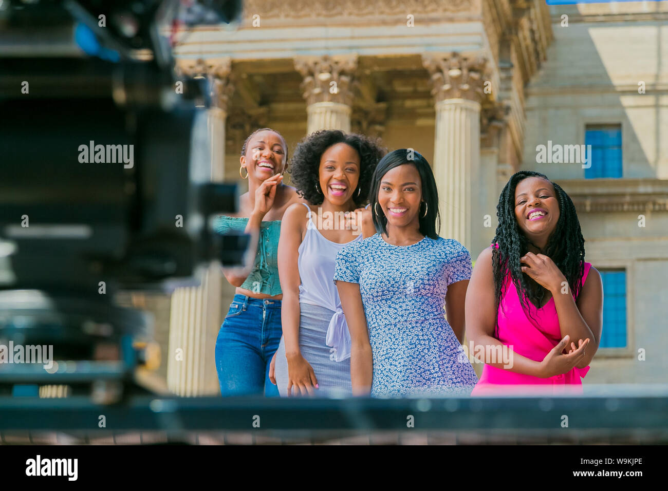 Johannesburg, South Africa October 09 2018 Behind the scenes of a