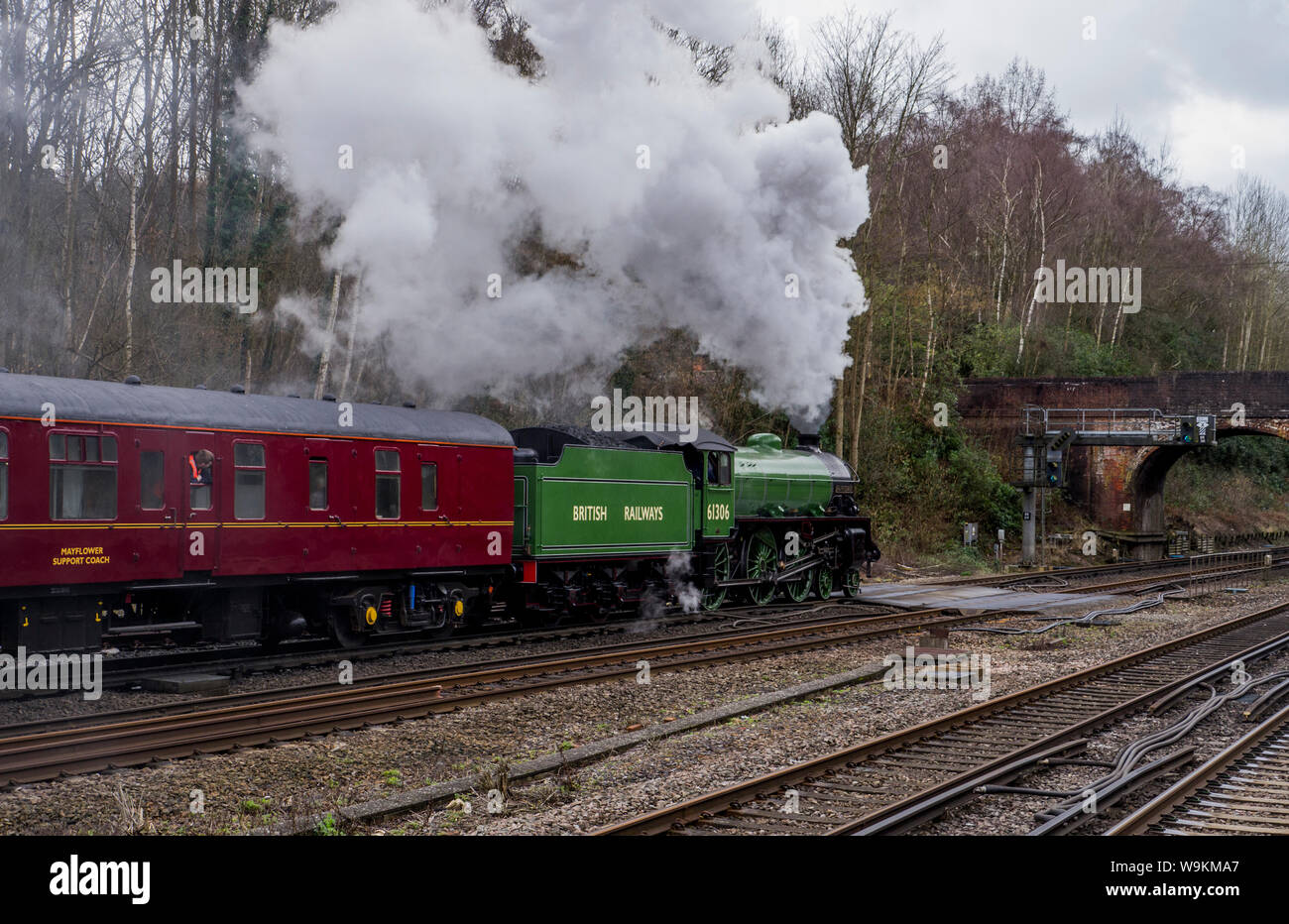 B1 class loco 61306 mayflower hi-res stock photography and images - Alamy