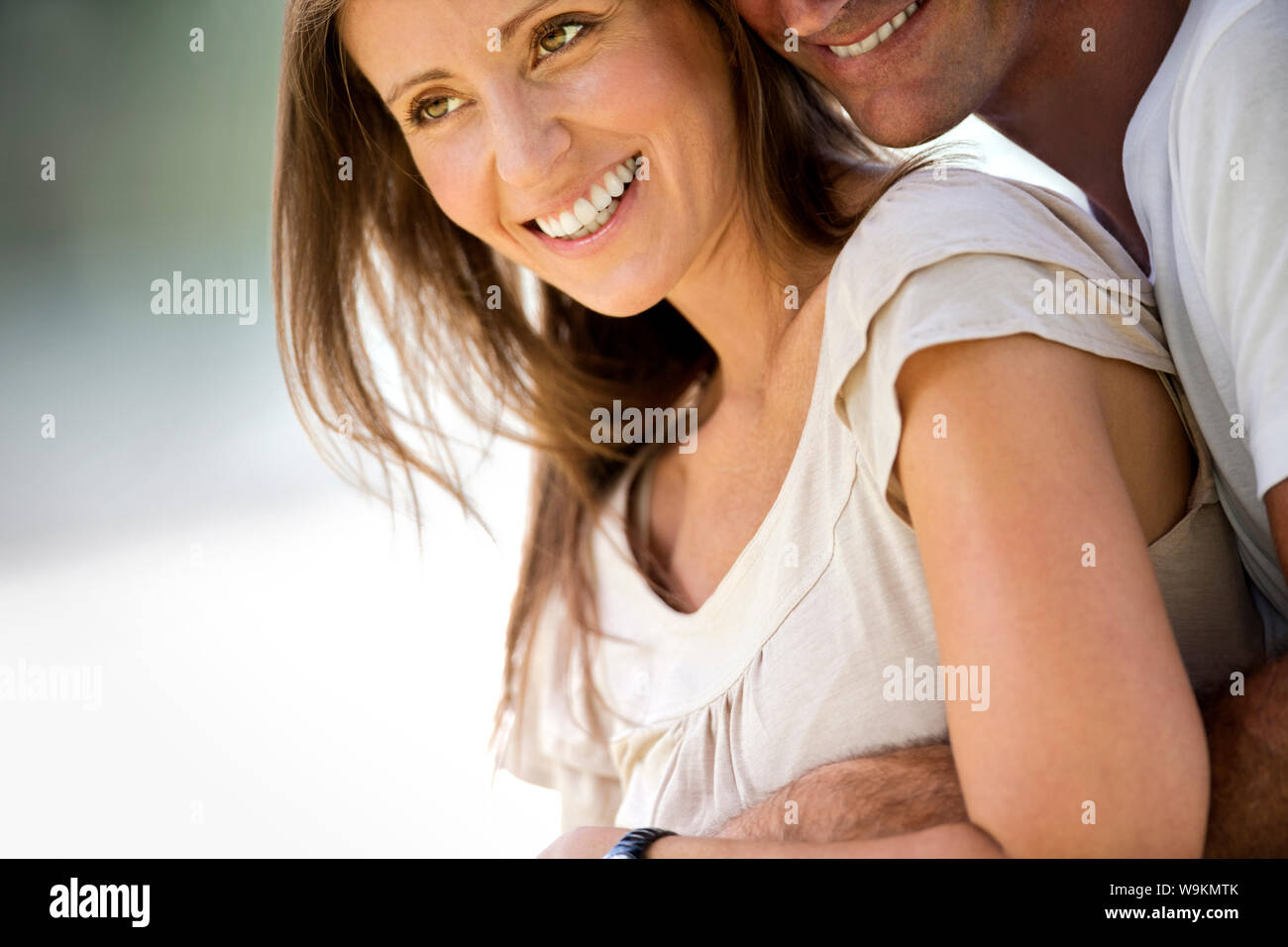 Portrait of mid adult couple. Stock Photo