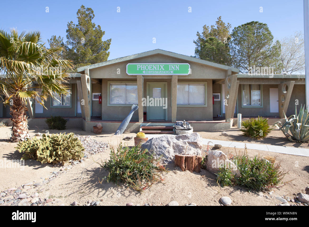 Phoenix Inn, Beatty, Nevada Stock Photo Alamy
