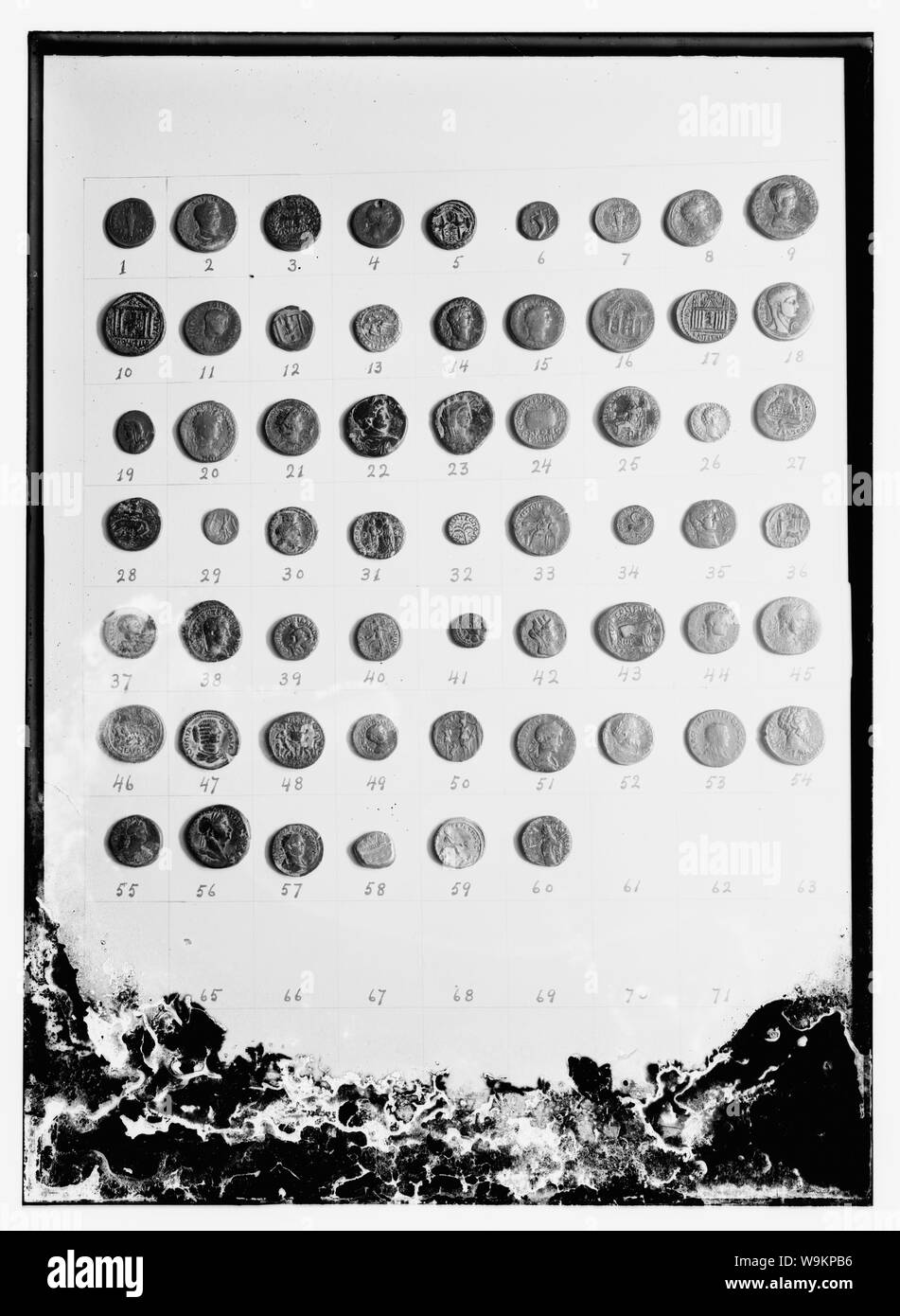 Ancient coins Stock Photo