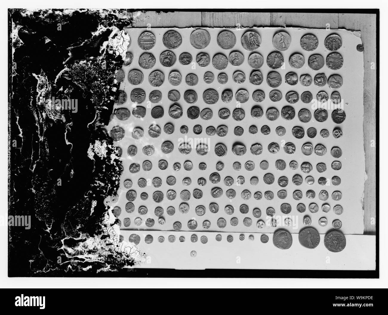 Ancient coins Stock Photo
