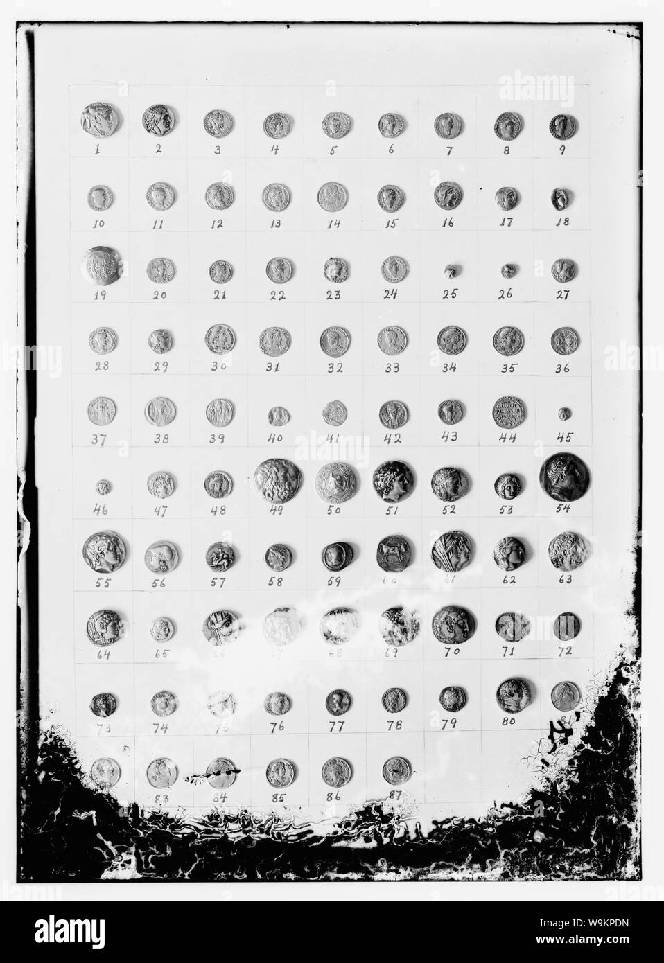 Coins ancient Black and White Stock Photos & Images - Alamy
