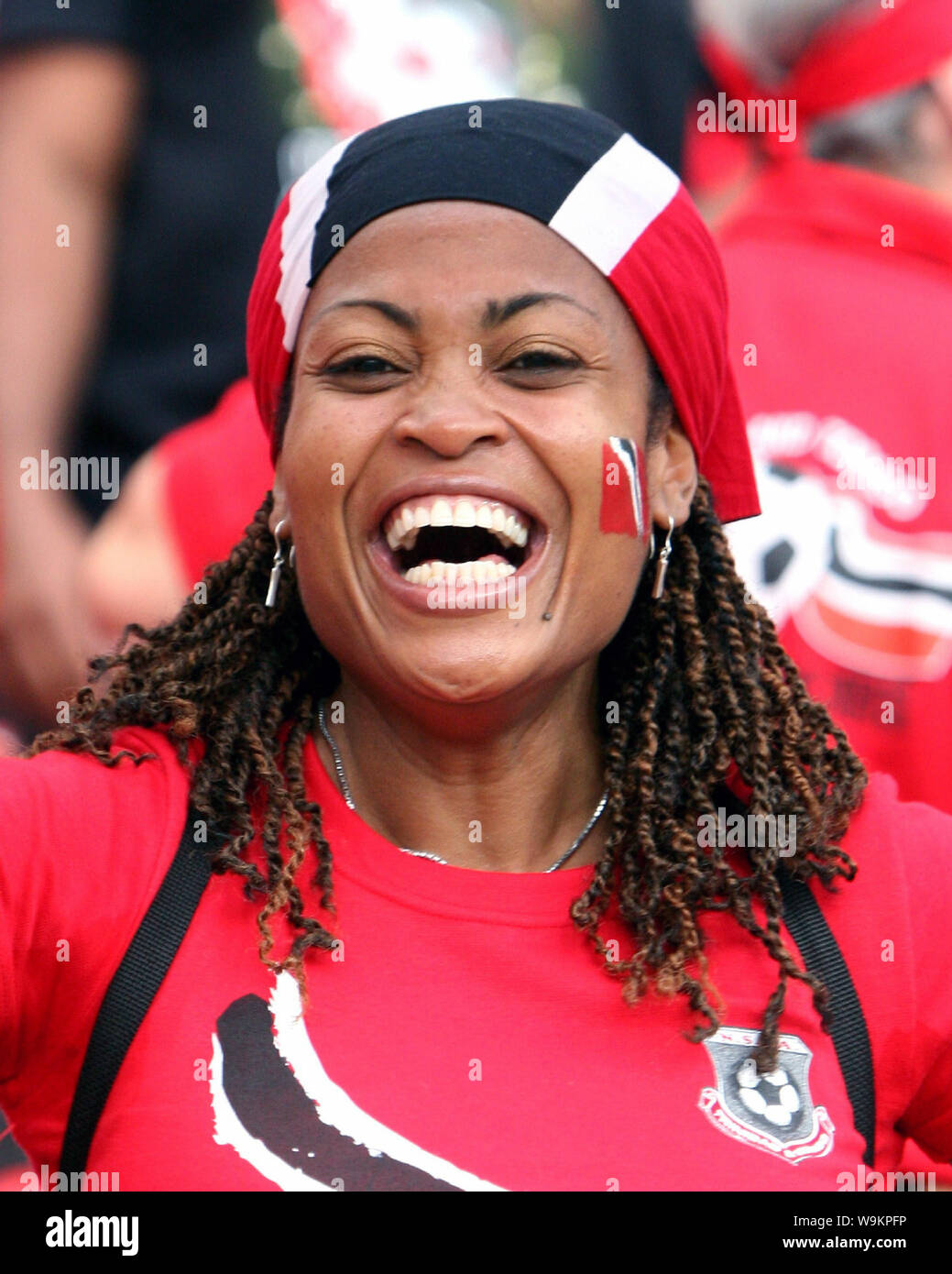 Trinidad soccer fan hires stock photography and images Alamy