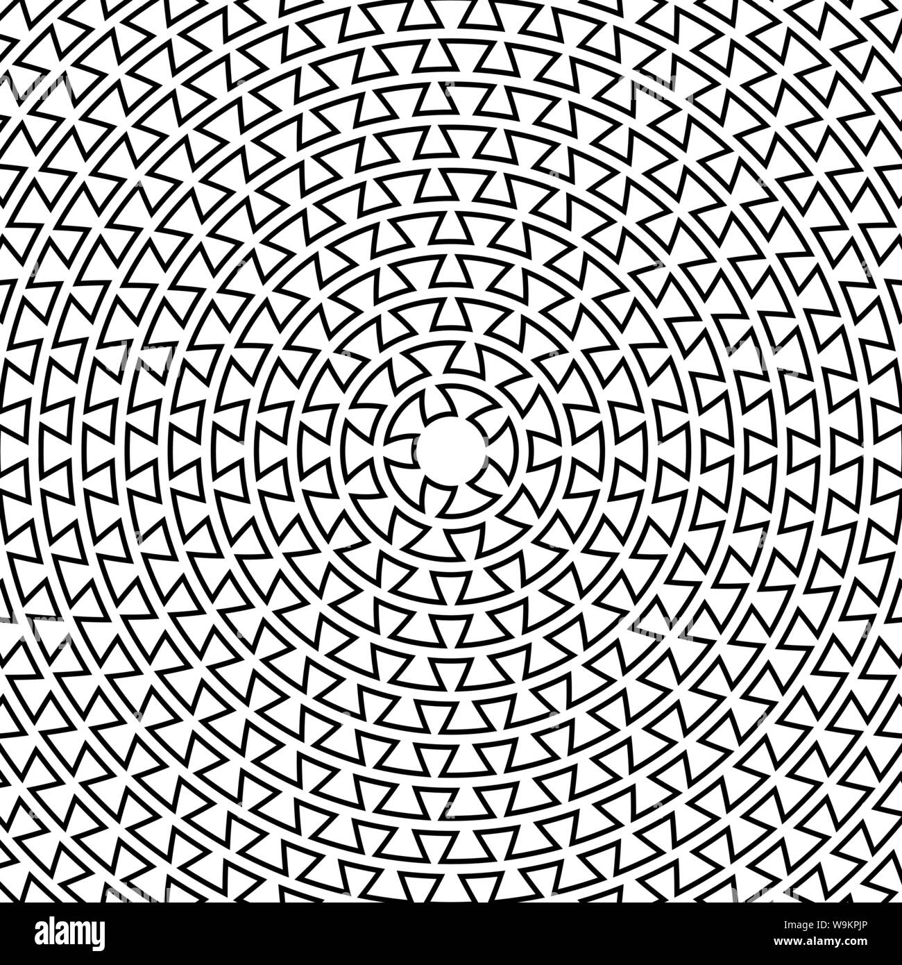 Greek Key Pattern Circle