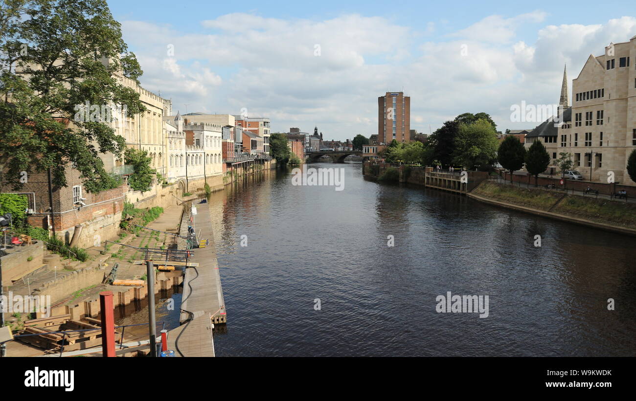 River Ouse, York Stock Photo