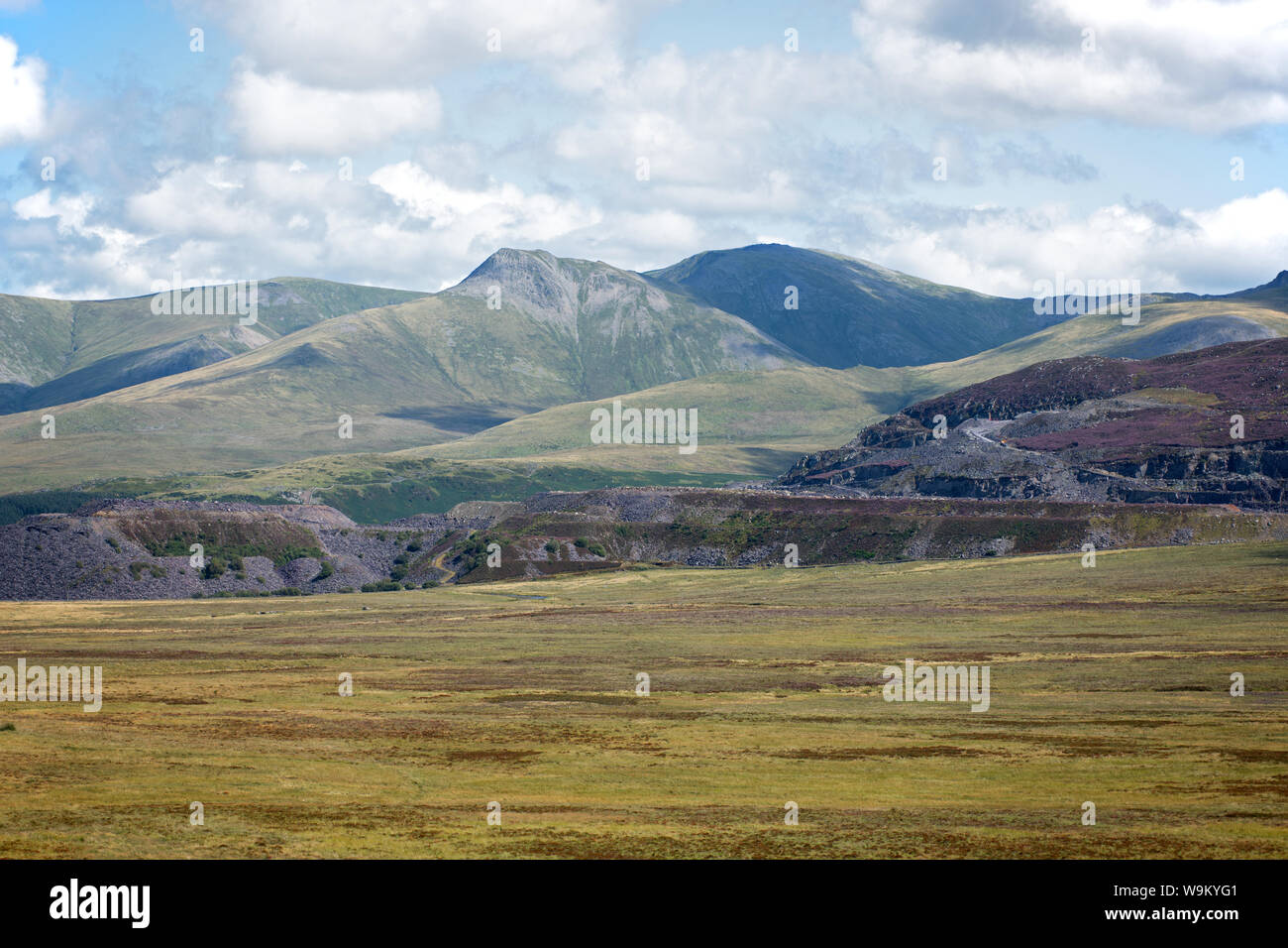 Penrhyn slate quarry near Bethesda, North Wales was at the end of the