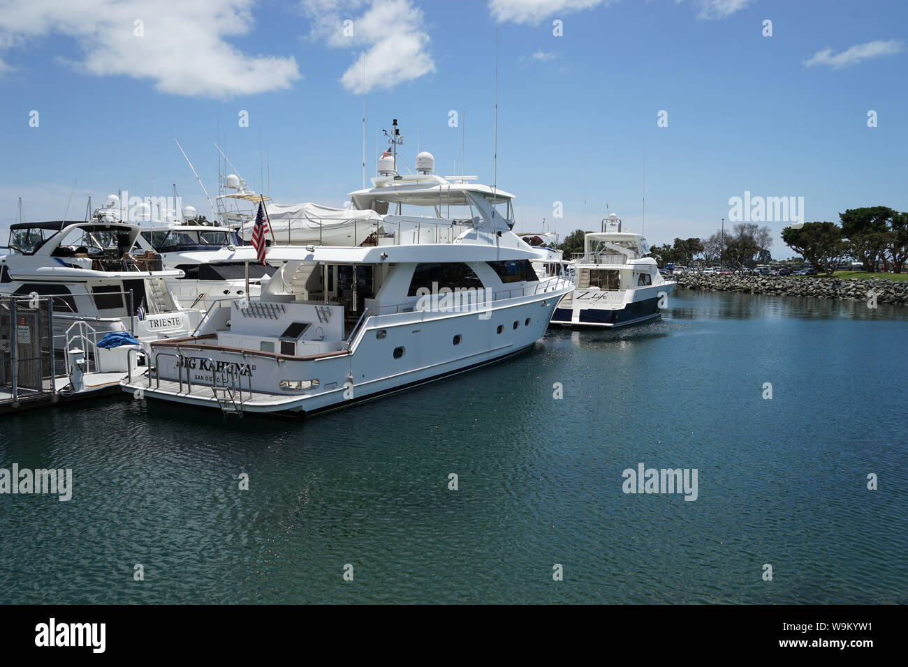 San Diego California Usa June 22 2019 Several Luxury Cabin