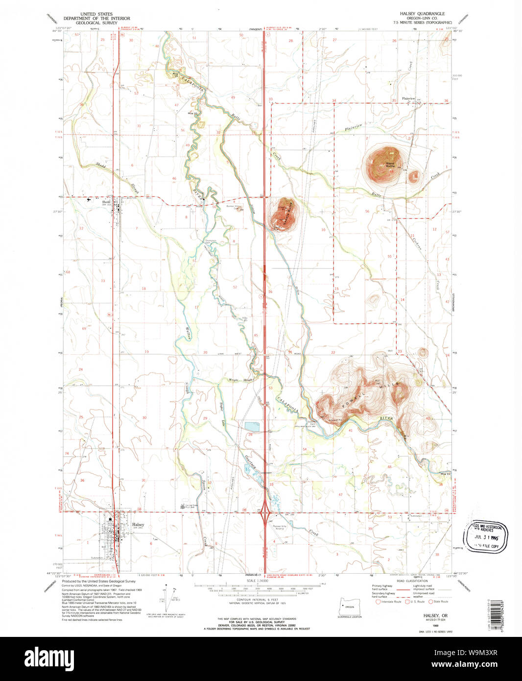 Map of halsey Cut Out Stock Images & Pictures Alamy