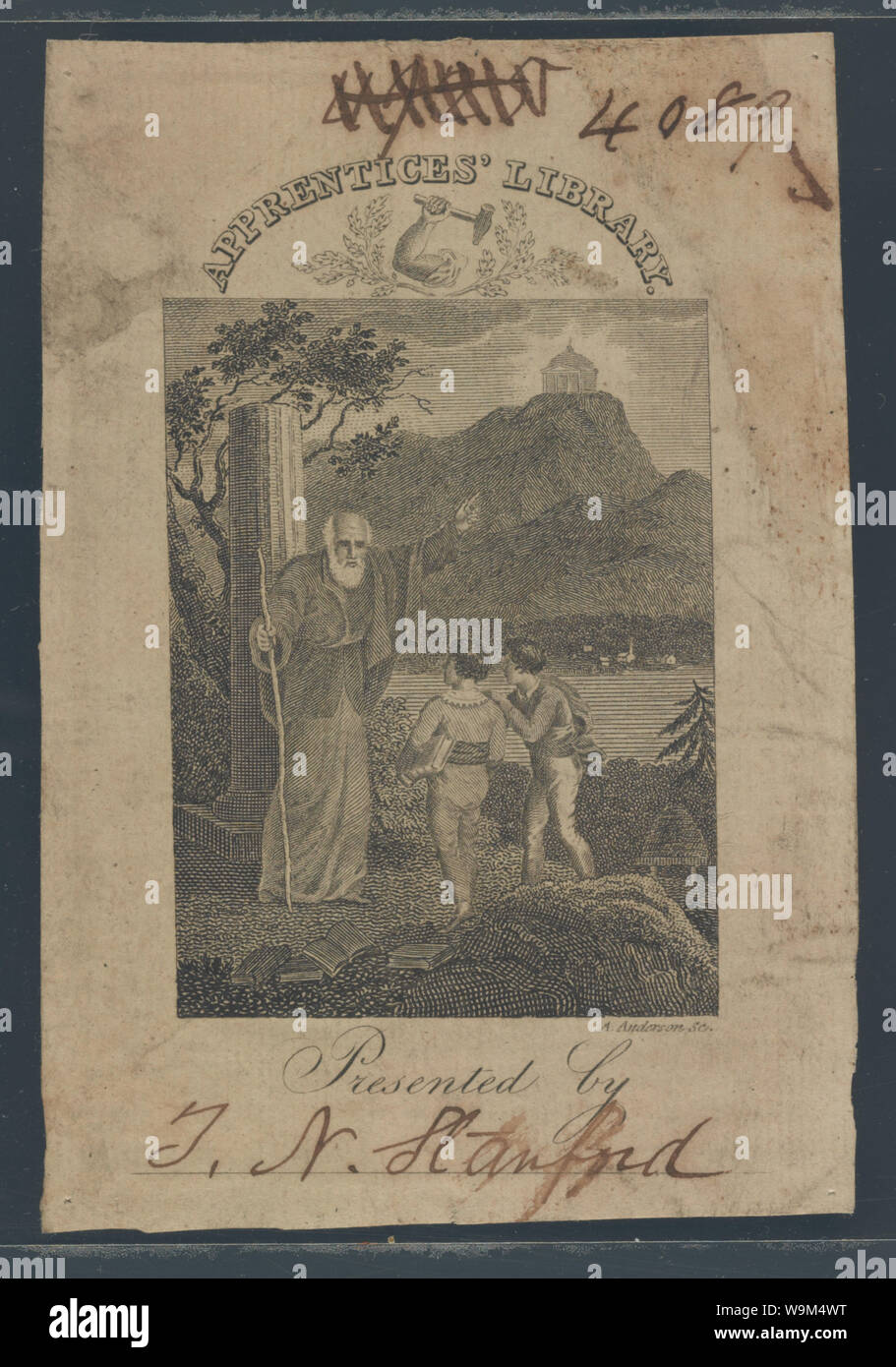19th century library united states hi-res stock photography and images ...