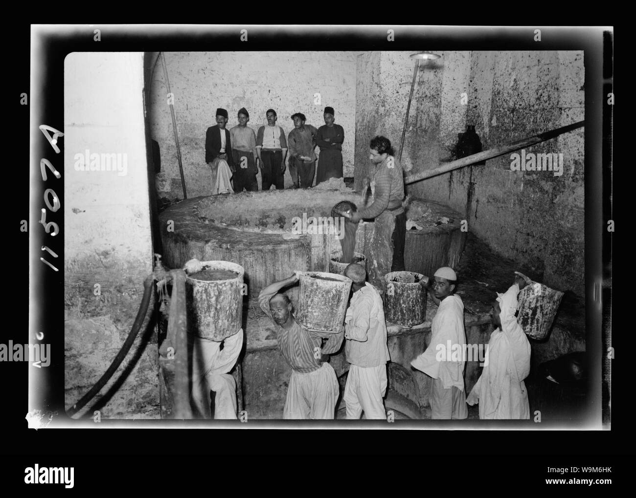 Arab factories & gen[eral] improvements in Nablus. The Soap Factory