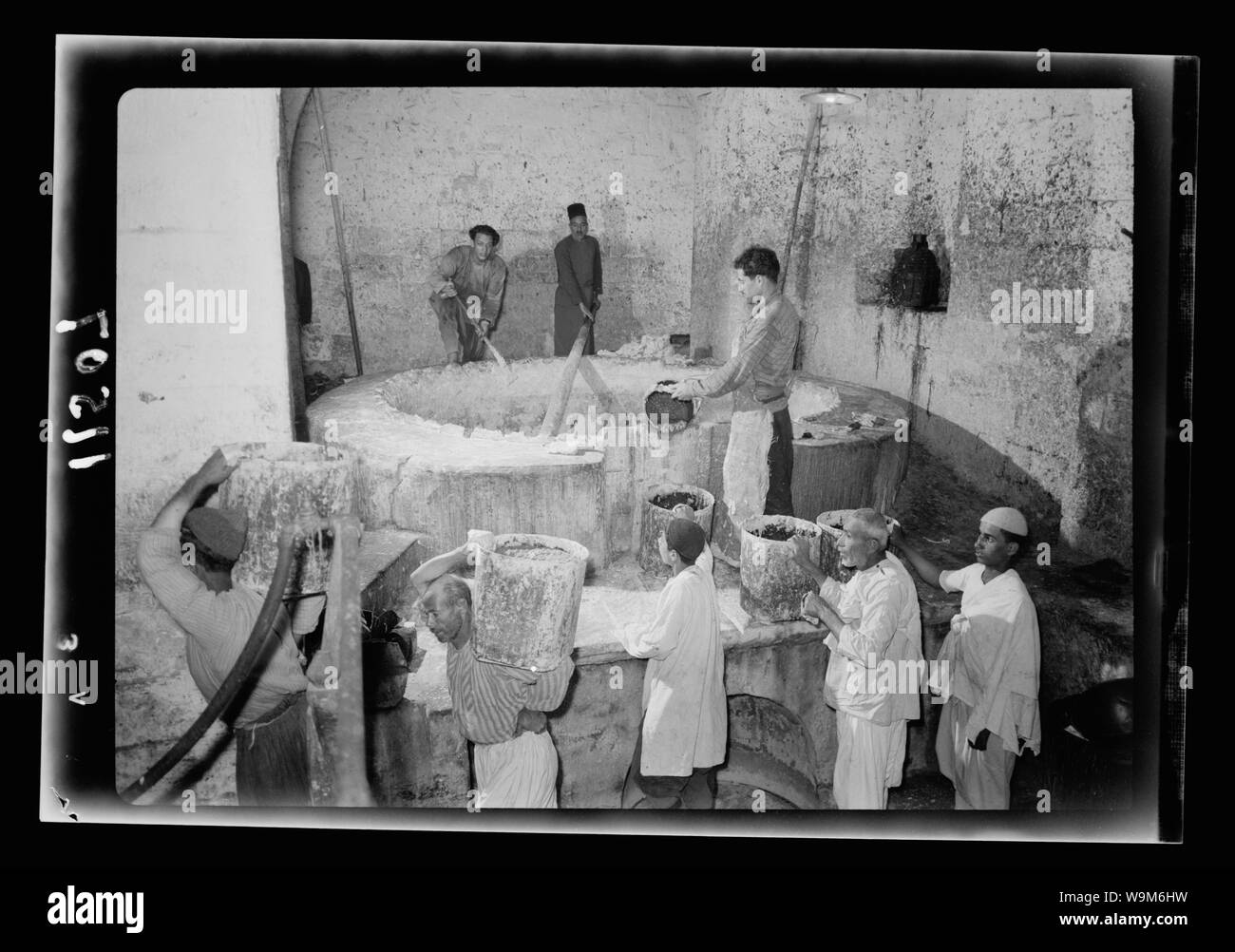 Arab factories & gen[eral] improvements in Nablus. The Soap Factory