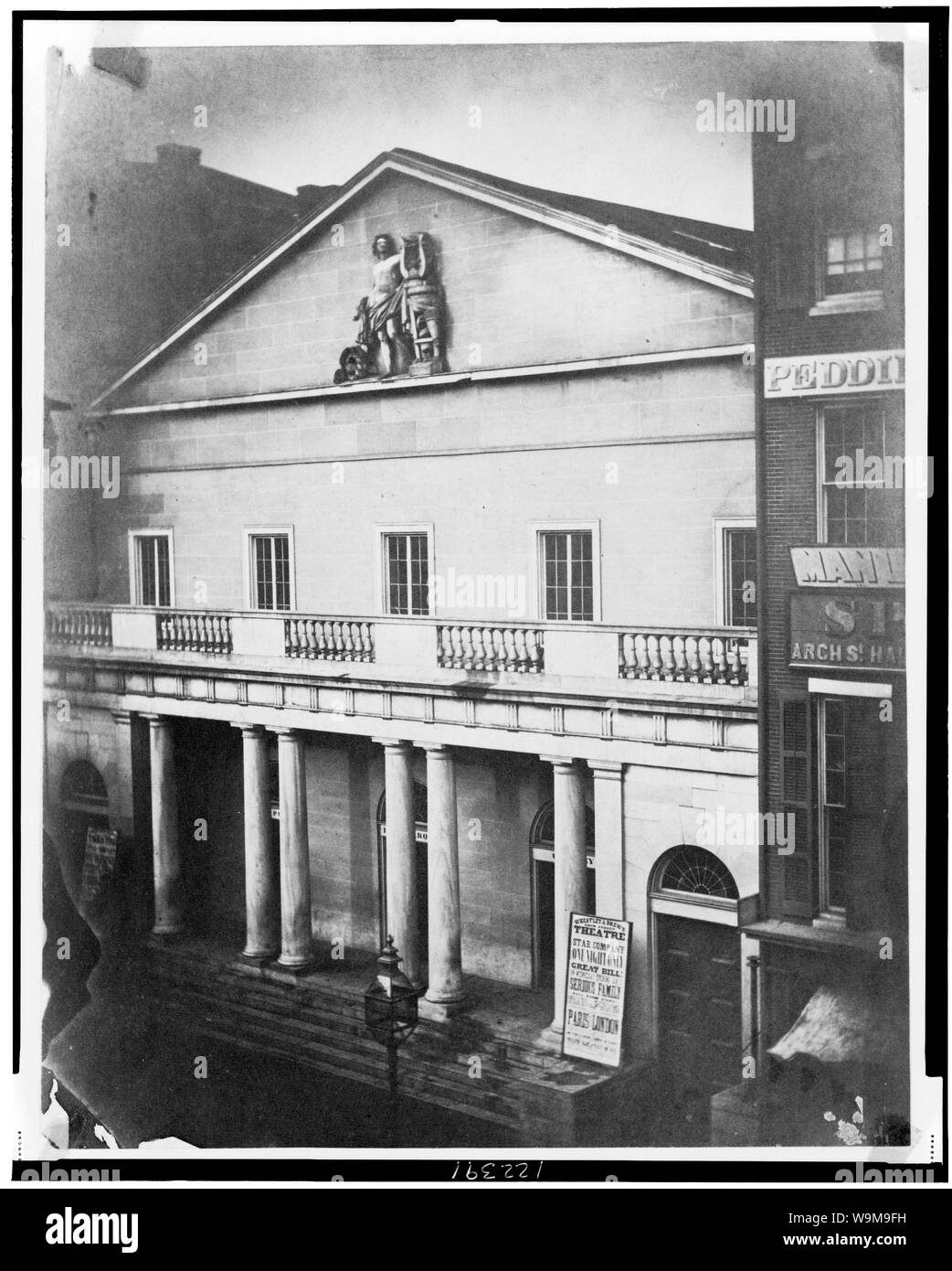 Historical philadelphia theatre Black and White Stock Photos & Images ...