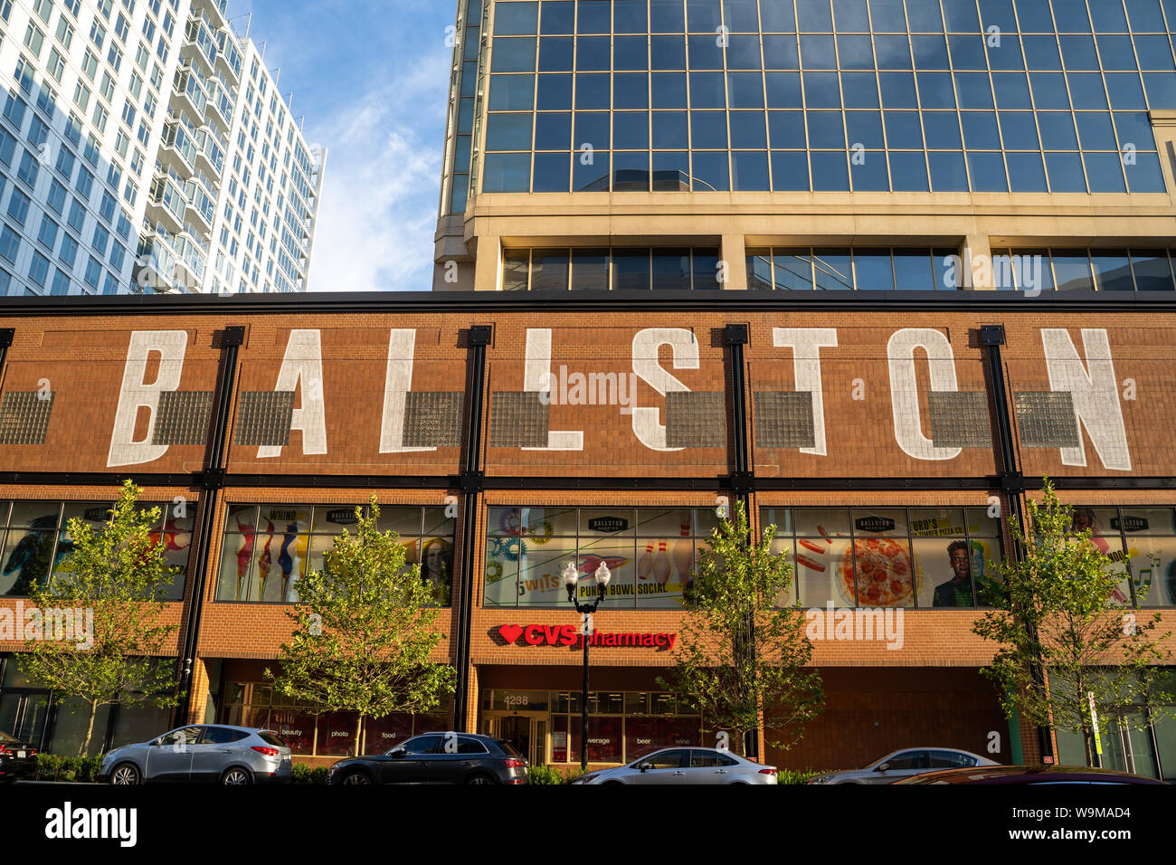 Arlington, Virginia August 7, 2019 Ballston Quarter, a retail and