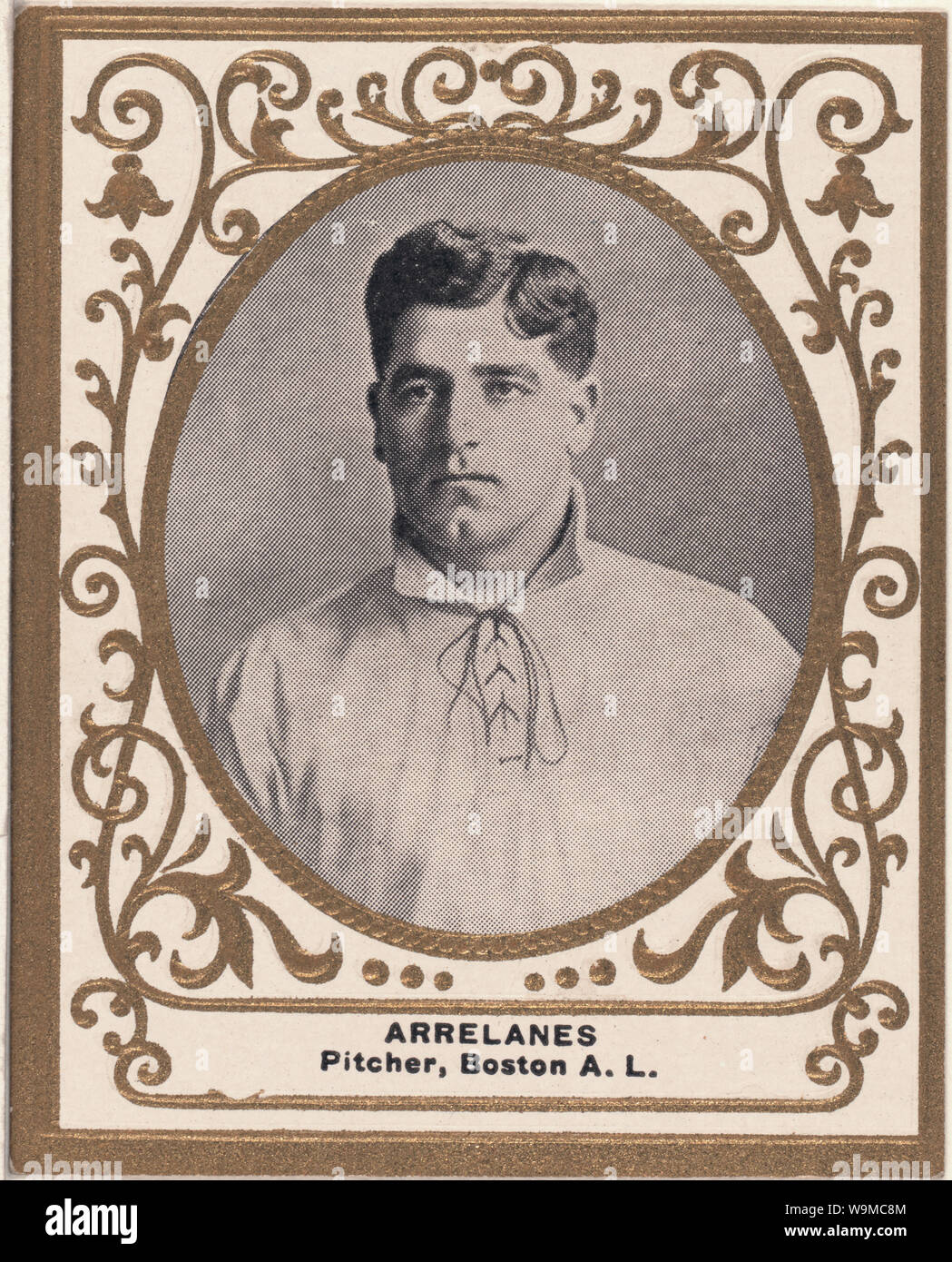 Arellanes, Boston Red Sox, baseball card portrait Stock Photo
