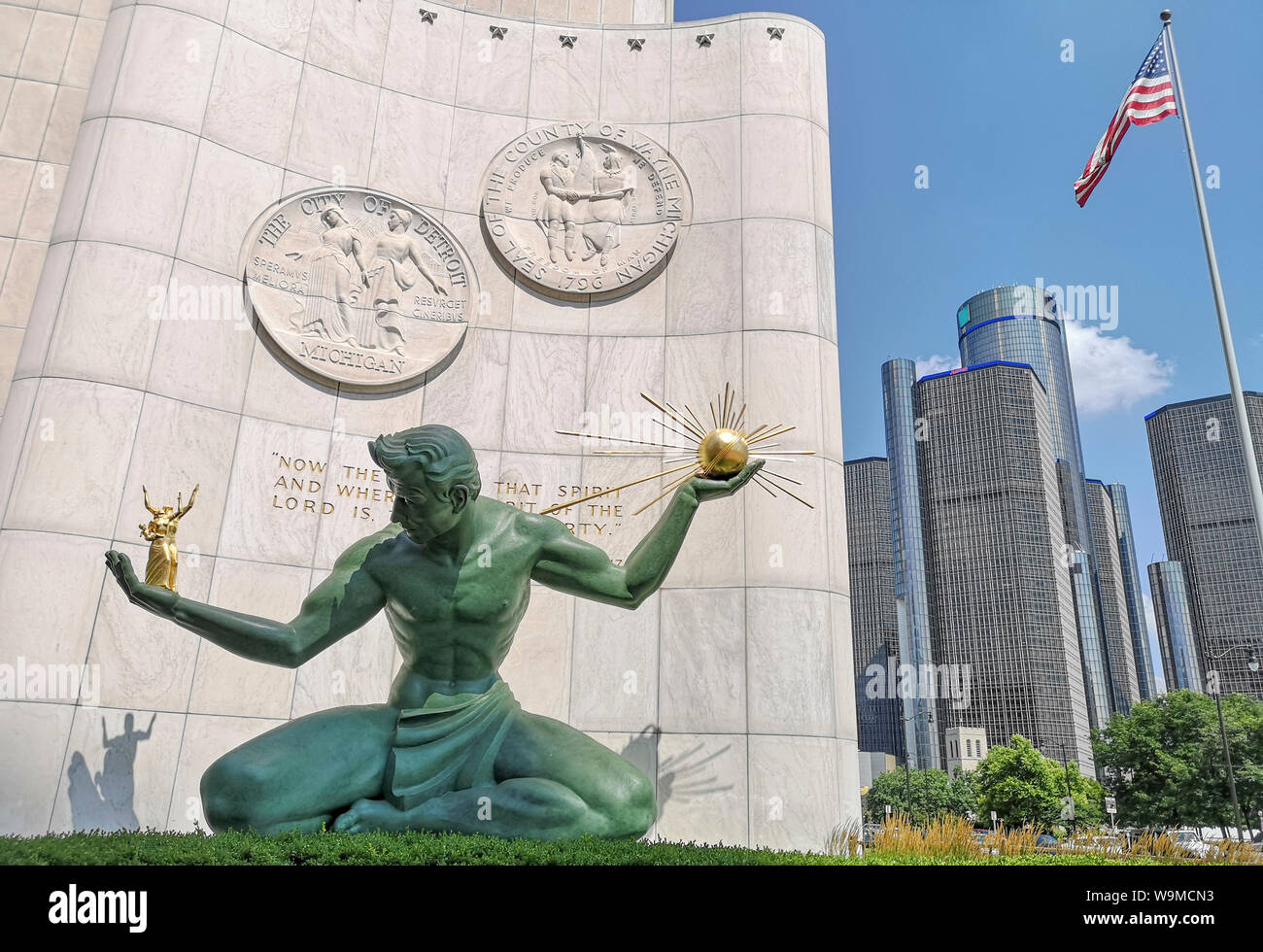 Detroit statue hires stock photography and images Alamy