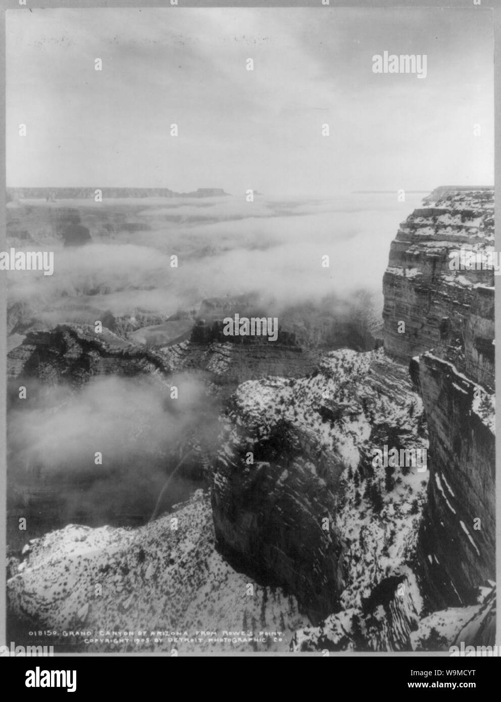 Ariz. Grand Canyon view from Rowe's Point Stock Photo Alamy