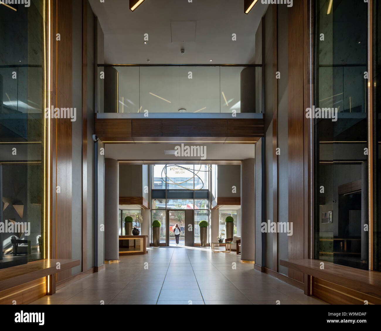 Double Height Entrance Foyer High Resolution Stock Photography and