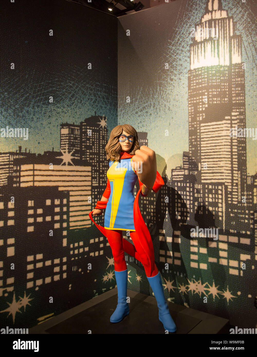 MARVEL: UNIVERSE OF SUPERHEROES, MUSEUM OF POP CULTURE,SEATTLE Stock Photo