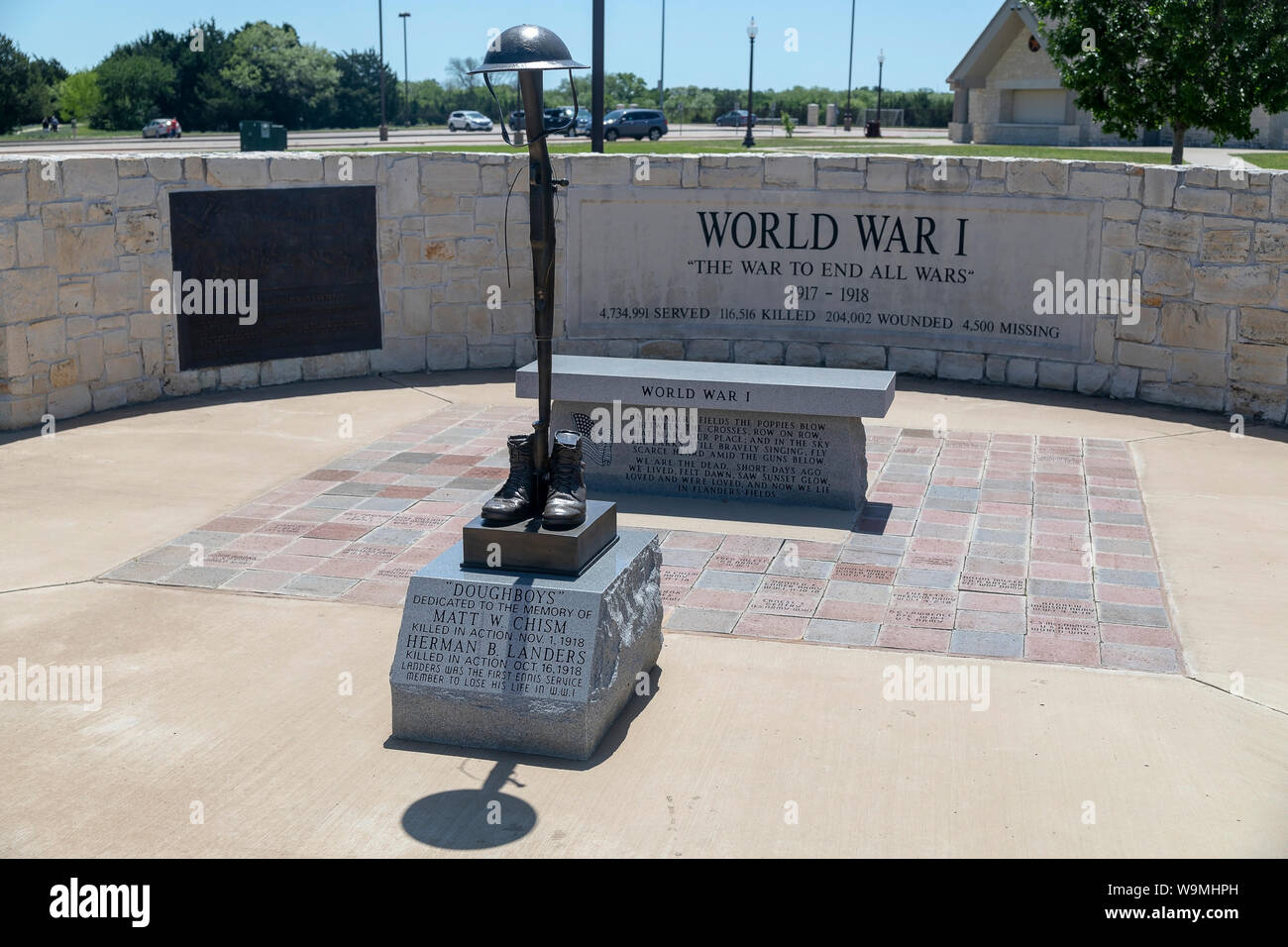 World War 1 Memorial Stock Photo