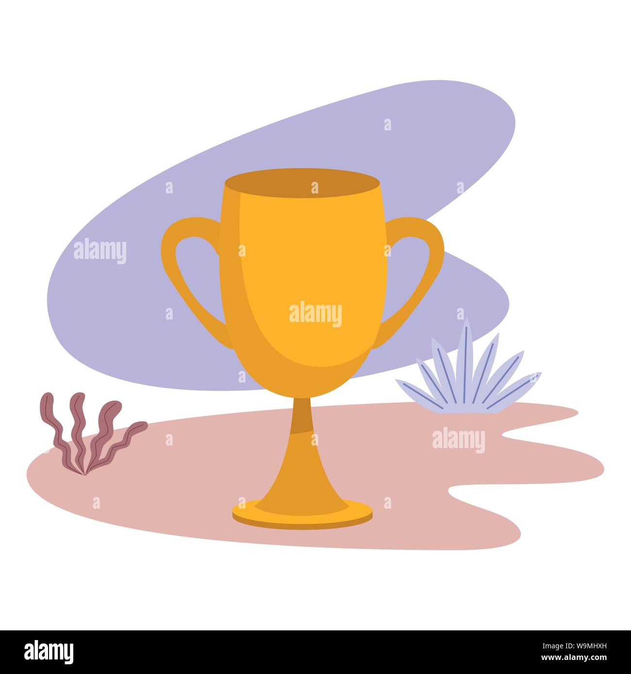 Trophy cup symbol isometric isolated Stock Vector Image & Art - Alamy