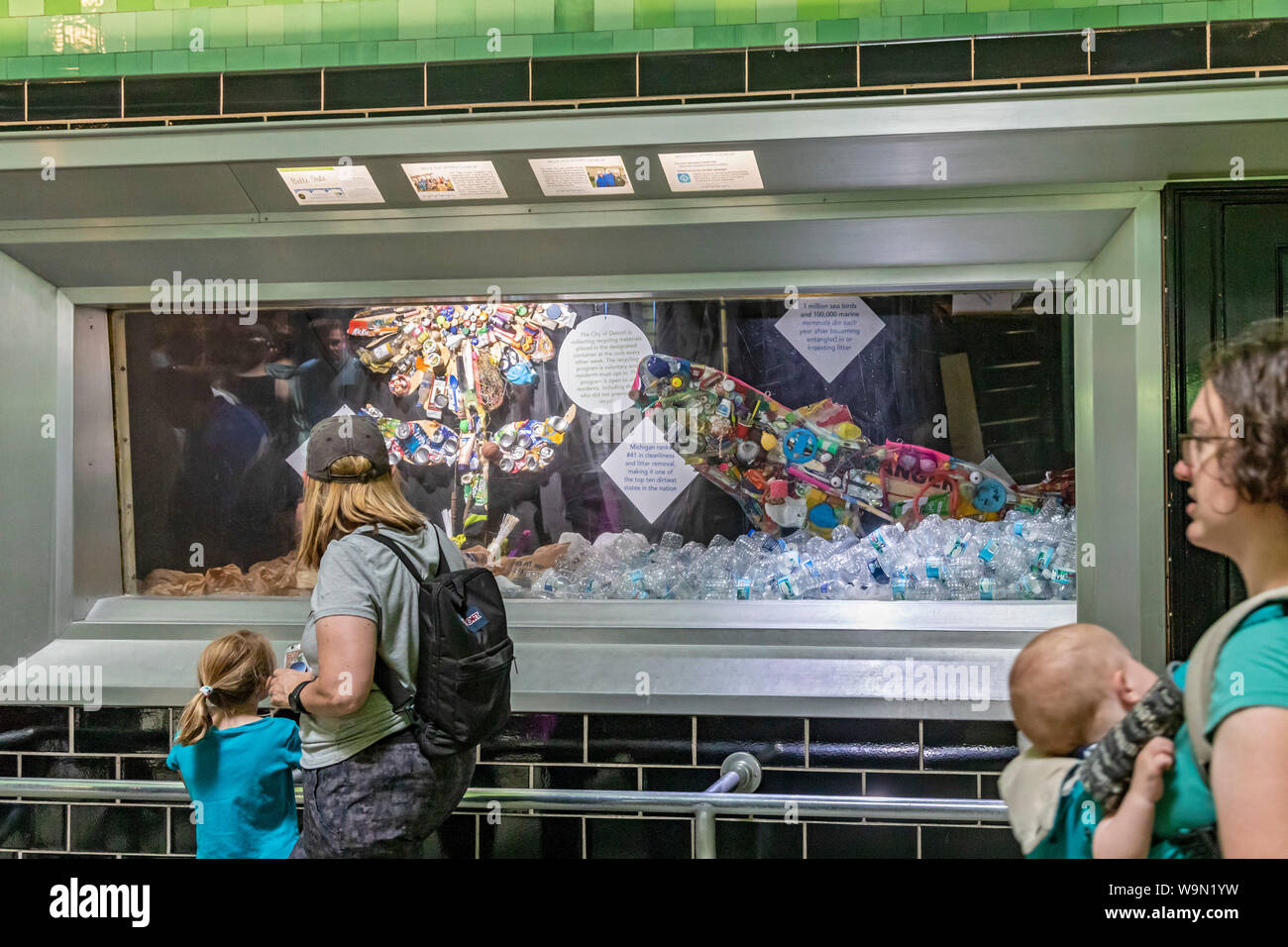 Detroit, Michigan The Belle Isle Aquarium. Designed by Detroit